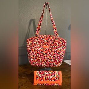 Vera Bradley Colorful Confetti Tote